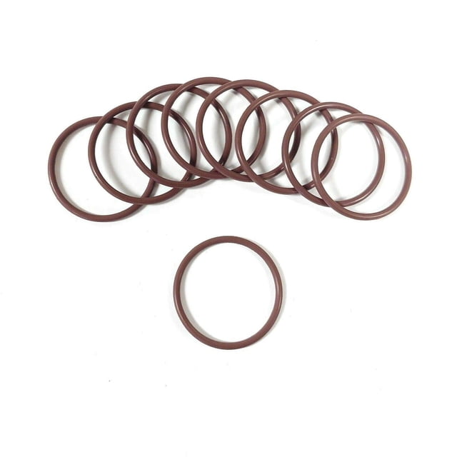 Juntas tóricas para sellado de gas Nelson Seals FKM de alta temperatura, 10 x 12 GA