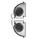 thumbnail image 4 of Laptop Cooling Fan, Professional Replacement Fan for MSI GP76 GE76 WE76 MS 17K2 MS 17K3, Laptop Accessories, CPU GPU Cooling Fan, 4 of 4
