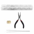 thumbnail image 4 of Jewelry Making Ring, Fine Workmanship Exquisite Workmanship Lobster Clasp Jewelry Findings Wear  High Flexibility  For DIY Jewelry Making, 4 of 8