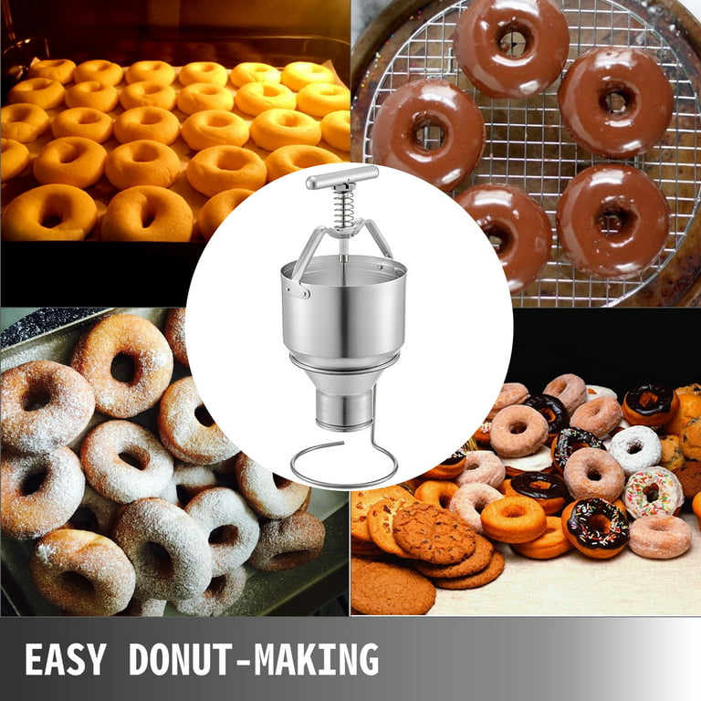 VEVOR Commercial 9pcs Donut Maker Electric Nonstick Donut Making Machine 2000W