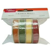 Better Homes & Gardens Ribbon Rolls Grosgrain, 4 Count