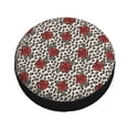 thumbnail image 4 of Xecao Leopard Print Rose for Tire Covers: Waterproof, dust-proof, and universally fitting for trailers, SUVs, 4 of 8