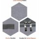 thumbnail image 3 of BR Bolsa de almacenamiento debajo de la cama - Organizador de armario plegable para ropa y edredones - Lino gris, 3 of 5