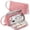 Pink, variant on Lunxisen 1 Pcs Pencil Case Organizer Large Capacity Multi Compartment Zipper Pouch For Office Supplies Stationery Storage