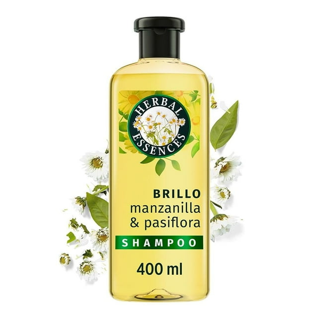 Shampoo Herbal Essences Brillo Manzanilla & Pasiflora 400 ml
