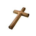 thumbnail image 1 of 4.75 in. Olive Wood Plain Cross, 1 of 1