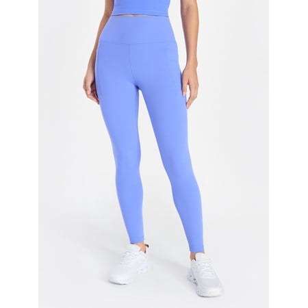 Avia Women's and Women's Plus SoftSculpt High Rise Leggings 27" with Pockets, Sizes XS-4X