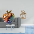 thumbnail image 2 of Figura de pareja con nórdico, estatua abstracta, obra de arte creativa en resina, adorno para mesa, bar, hogar, estantería, cafetería, decorac, 2 of 8
