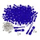 thumbnail image 4 of Kit de reparación de cremalleras de 200 piezas. Cabezales de cremallera extraíbles. No requiere costura. Azul, 4 of 9