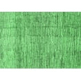 thumbnail image 1 of Ahgly Company Indoor Rectangle Abstract Emerald Green Modern Area Rugs, 2' x 5', 1 of 4
