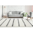 thumbnail image 4 of United Weavers Celestial Gadreel Contemporary Stripe Area Rug, White, 5'3" x 7'2", 4 of 6