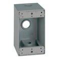 thumbnail image 3 of Sigma 3901287 4.5 in. Rectangle Metallic 1 Gang Weatherproof Box, Gray, 3 of 3