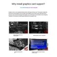 thumbnail image 4 of Soporte para tarjeta gráfica Gt8, 5v, Argb, interfaz múltiple, chasis Horizontal síncrono, tarjeta de vídeo Gpu St, 4 of 5