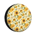 thumbnail image 1 of Balery Beautiful Countryside Sunflower Cubiertas para Neumáticos - Protector Resistente para Neumáticos de Camioneta, SUV, Remolque, Camper y RV-17 inch, 1 of 6