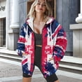 thumbnail image 2 of Yuyamidu British Flag Womens Zip Up Hoodies 2025 Oversized Hoodie for Women Trendy Hooded Sweatshirts Fall Winter Zipper Y2k Jacket, 2 of 8