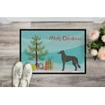 thumbnail image 2 of Carolines Treasures CK3849MAT 18 x 27 in. Longdog Christmas Tree Indoor or Outdoor Mat, 2 of 4
