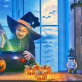 thumbnail image 3 of Halloween pumpkin Mason Jar Lid Family Lighting Mason Jar Kitchen Holiday Autumn Decorations, 3 of 4