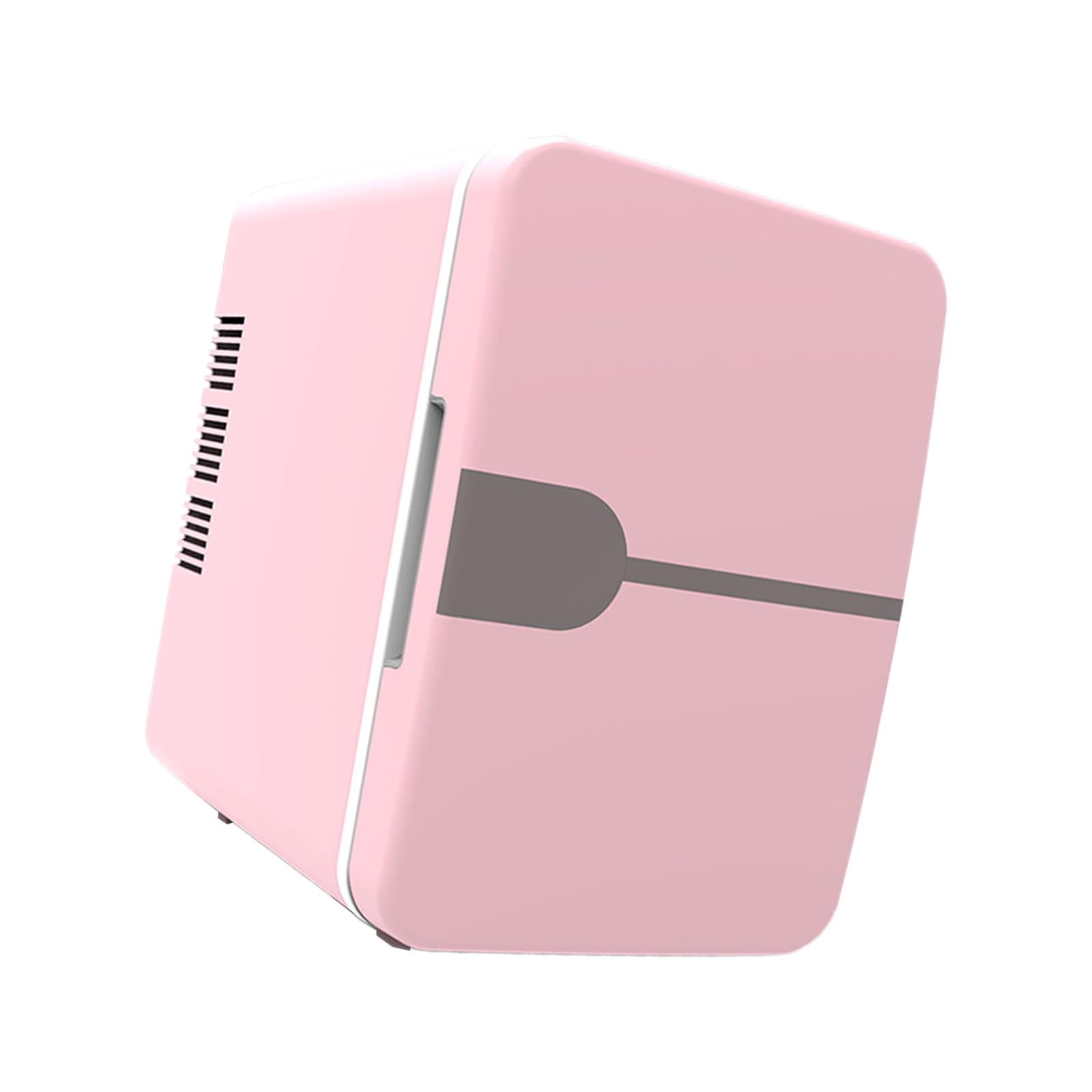 Baoblaze Compact Refrigerator Little Tiny Fridge Lightweight Multipurpose Mini Fridge Pink