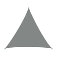 thumbnail image 1 of CSChome Voile d'Ombrage Protection UV Bon Pare-Soleil Imperméable Coupe-Vent Résistant aux Intempéries Triangle Usage Intensif Jardin, 1 of 7