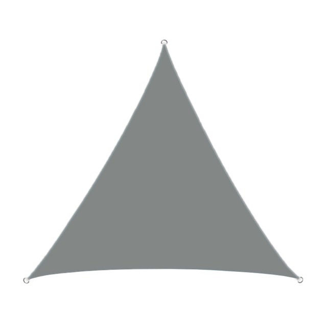 CSChome Voile d'Ombrage Protection UV Bon Pare-Soleil Imperméable Coupe-Vent Résistant aux Intempéries Triangle Usage Intensif Jardin
