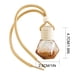 thumbnail image 3 of Difusor de perfume colgante para coche, frasco de vidrio colorido, vacío, recargable, con aceite de aromaterapia y fragancias., 3 of 4