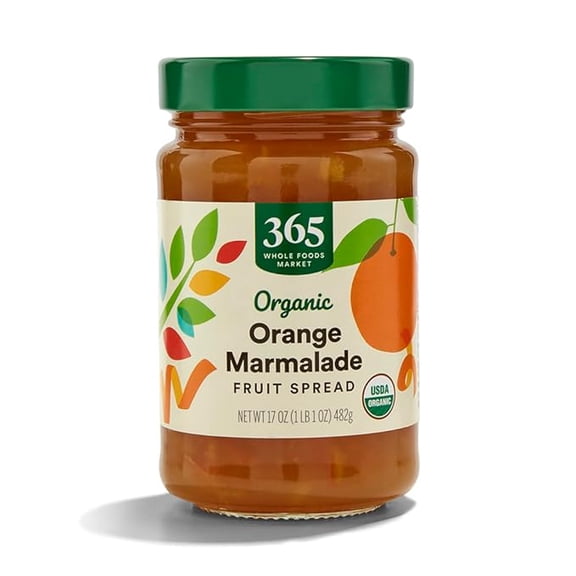 1x 365 by Whole Foods Market, Organic Orange Marmalade Fruit Spread, 17 Ounce
