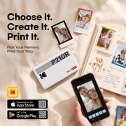 KODAK Mini 2 Retro 4PASS Portable Photo Printer (2.1x3.4 inches) + 38 Sheets Bundle, Black