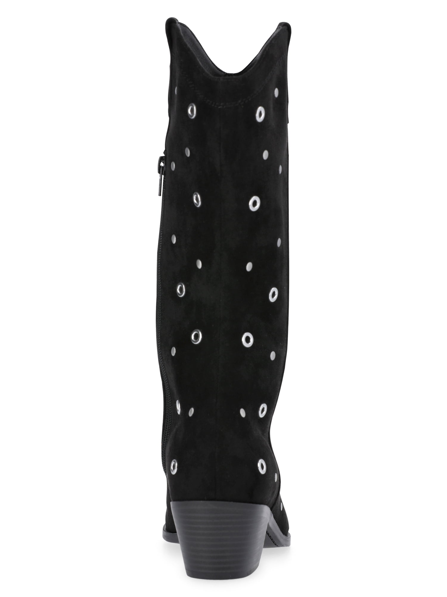 No Boundaries Women's Western Grommet Boots