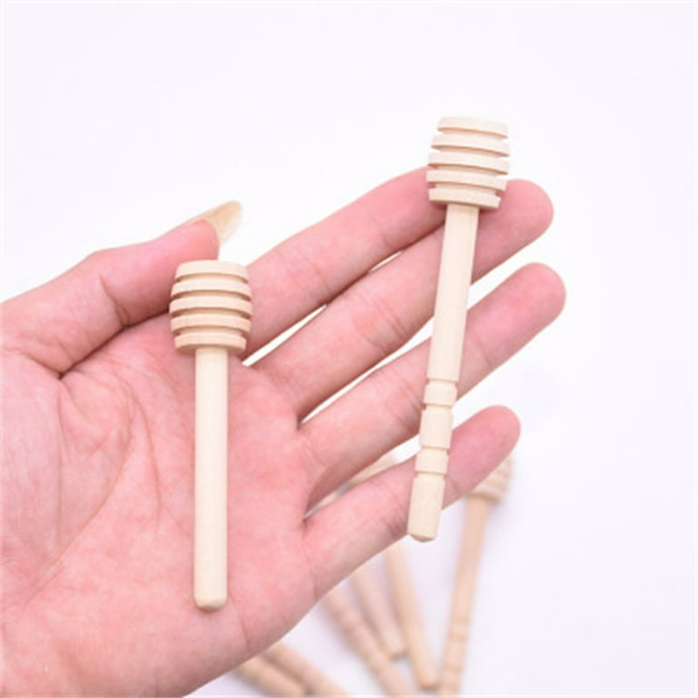 CIYODO 6 Pcs Honey Stick Dough Mixer Honey Stir Sticks Coffee Mixer Coffee  Stir Sticks Dough Whisk Molasses Dropper Mini Whisk Coffee Syrups Silicone