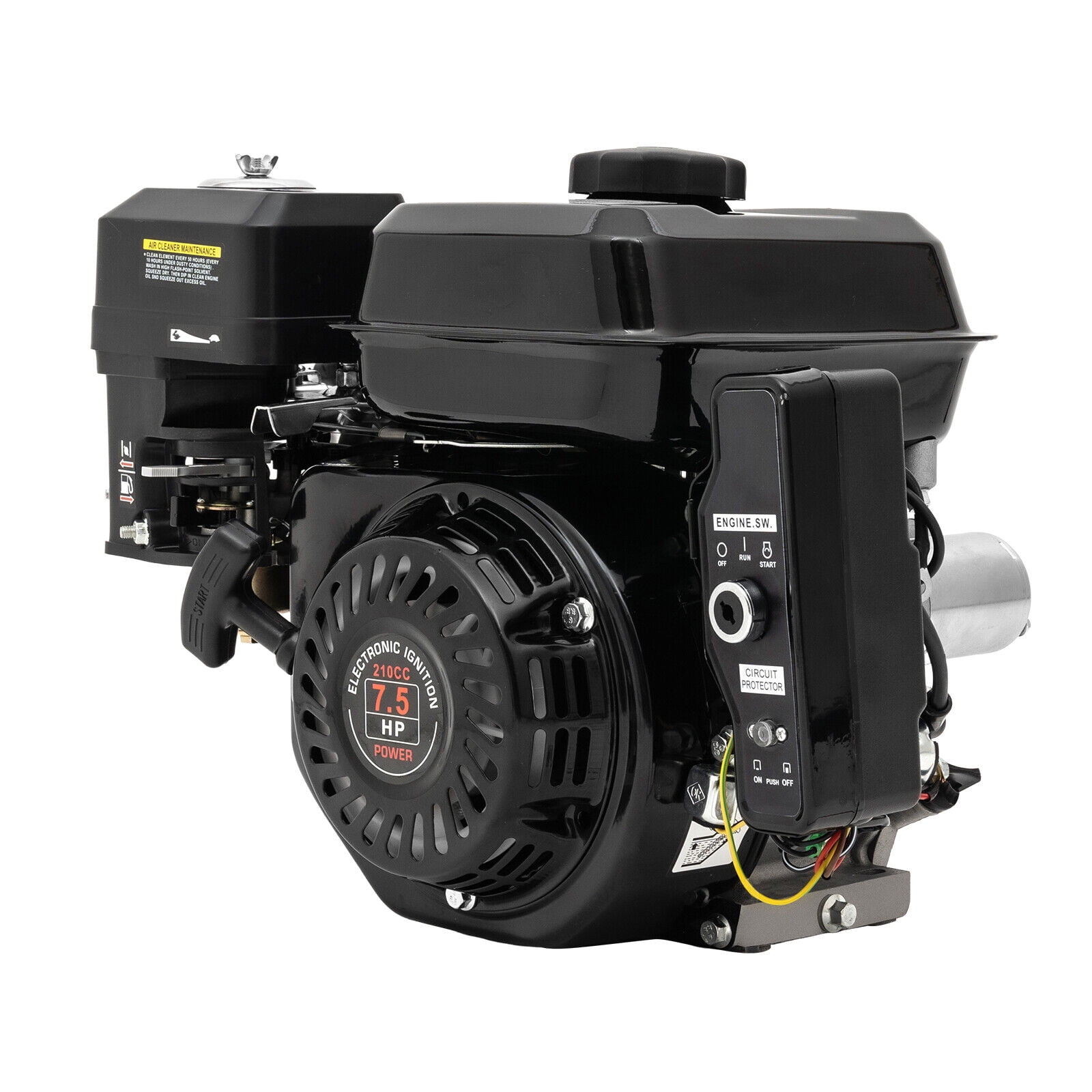 7.5HP 4-Stroke 212CC Electric Start OHV Gasoline Engine Go Kart Gas Engine Motor