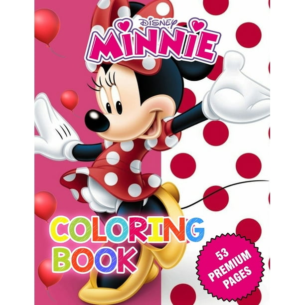 Minnie Coloring Book : Great Coloring Book For Kids and Adults - Minnie Mouse Coloring Book With High Quality Images For All Ages (Paperback)