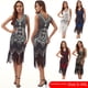 thumbnail image 4 of Vestido vintage de mujer de los años 20 para banquete, ligero, de lujo, para cóctel, fiesta, vestido de noche con borlas y lentejuelas, 4 of 6