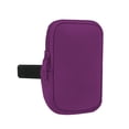 thumbnail image 6 of Water Bottle Pouch Neoprene Running Armband Zippered Handheld Lightweight Phone Arm Band Bag for Gym Accessories Tumbler Cup Trekking Hiking Violet, 6 of 10
