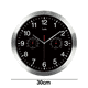 thumbnail image 2 of Reloj de pared impermeable redondo retro interior/exterior con termómetro, reloj de pared de cuarzo decoración del hogar/patio, 2 of 5