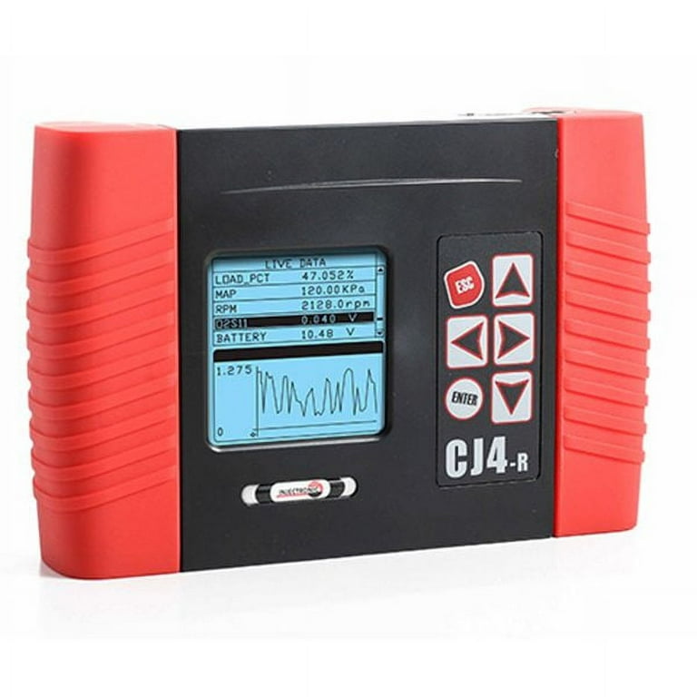 【希少】Injectoclean CJ4 Scantool自動車診断機 ジャンク Injectronic CJ4-R OBDII/CAN Car Reader, Engine Scanner & Auto