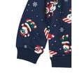 thumbnail image 6 of Joyful Moments Infant Boys Santa and Snowman Sweatshirt, Jogger and Beanie, 3-Piece Set, Sizes 12M-5T, 6 of 12