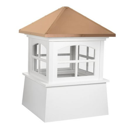Cupola Copper Roof - Good Directions Huntington Vinyl Cupola with Copper Roof - 18