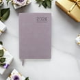 thumbnail image 4 of OUNONA Lavender 2026 Daily Planner Notebook Portable Agenda Organizer with Precise Date Layout for Office, 4 of 8