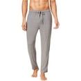 thumbnail image 1 of Pantalones de chándal de pijama de forro polar 32 Degrees para hombre gris grande, 1 of 2