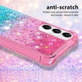 thumbnail image 3 of Funda para Samsung Galaxy A05S Transparente con Brillos Carcasa Protectora Antigolpes con Glitter Brillante, 3 of 5