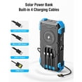 thumbnail image 3 of Cargador solar Power Bank Sudrov 42800 mAh con 4 puertos inalámbricos, 3 of 7