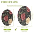 thumbnail image 2 of 3 Packs Of Wood Pulp Cotton Dishwashing Sponge 3.54x2.56 Inch Dishwashing Sponge Household Cleaning Sponge Kitchen Utensils Clean Use Cool Rose, 2 of 7