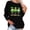 03 Black, variant on St Patricks Day Sweatshirt Women, Long Sleeve Sweatshirts Women, Crew Neck Pullover Sweatshirt Fashion Womens St Patricks Day Printing Sweatshirts Round Neck Long Sleeved Sweatshirt Tops
