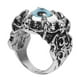 thumbnail image 4 of Anillo de mal de ojo, anillo llamativo, anillo gótico, anillo de mal de ojo, anillo de aleación de moda, joyería para los dedos para mujeres y hombres, anillo de mal de ojo de Halloween, 4 of 7