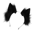 thumbnail image 4 of Ear Headband Photo Props Accesorios de Favor Headwear Kitten Ears Hood para negro 2 jinwen sombreros de cosplay, 4 of 7