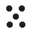 thumbnail image 1 of Uklsqma Umbrella Shape Stop Leak Mug Lids 5Pc | Reusable Sealable Cup Covers with Rounded Edges | Leak-Proof Silicone Mug Covers for Coffee Tea Travel Home Office Use, 1 of 4