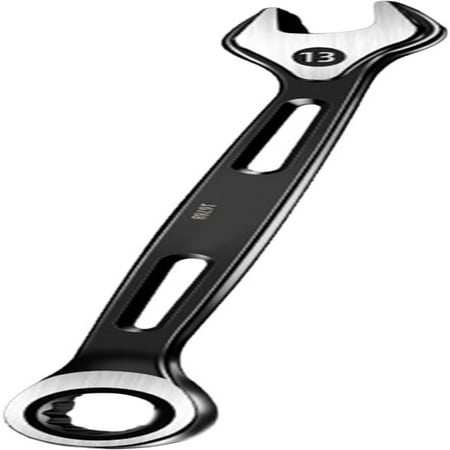 

Strong Reliable and Versatile 6mm-22mm Open End Ratchets Wrenches with Unique Dual-Use Plums Blossoms Design - Nut Cutter Included - 195mm Length Combined Key for Hand Tool Repairs
