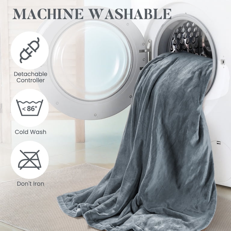 MaxKare Queen Electric Heated Blanket, Dual Control, 10 Heat Levels photo 6