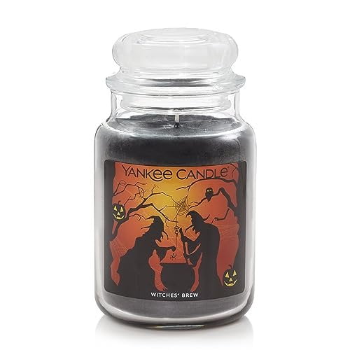 Yankee Candle Halloween 2023 Witches' Brew Large Patchouli Scented Candle with 110-150 Burn Time
