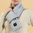 thumbnail image 3 of USB Heating Scarf Friendly to Skin Fast Heating Super Soft One-key Start Adjustable Temperature Keep Warm USB Powered Heating Scarf Electric Neck Warmer for Women, 3 of 8